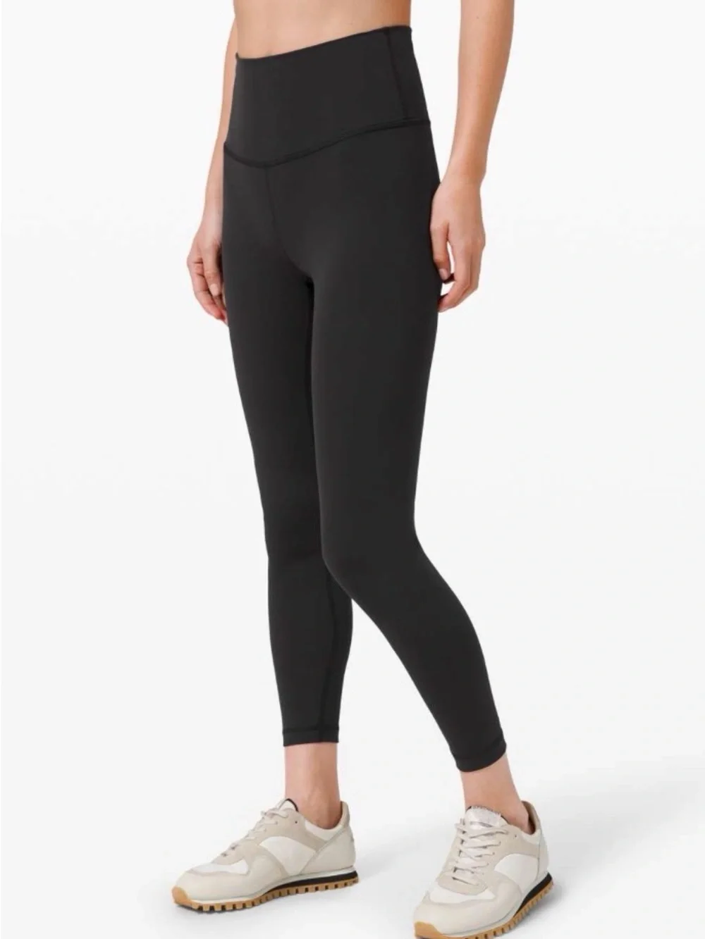 Lululemon Wunder Train High-Rise Black Tight Leggings 25